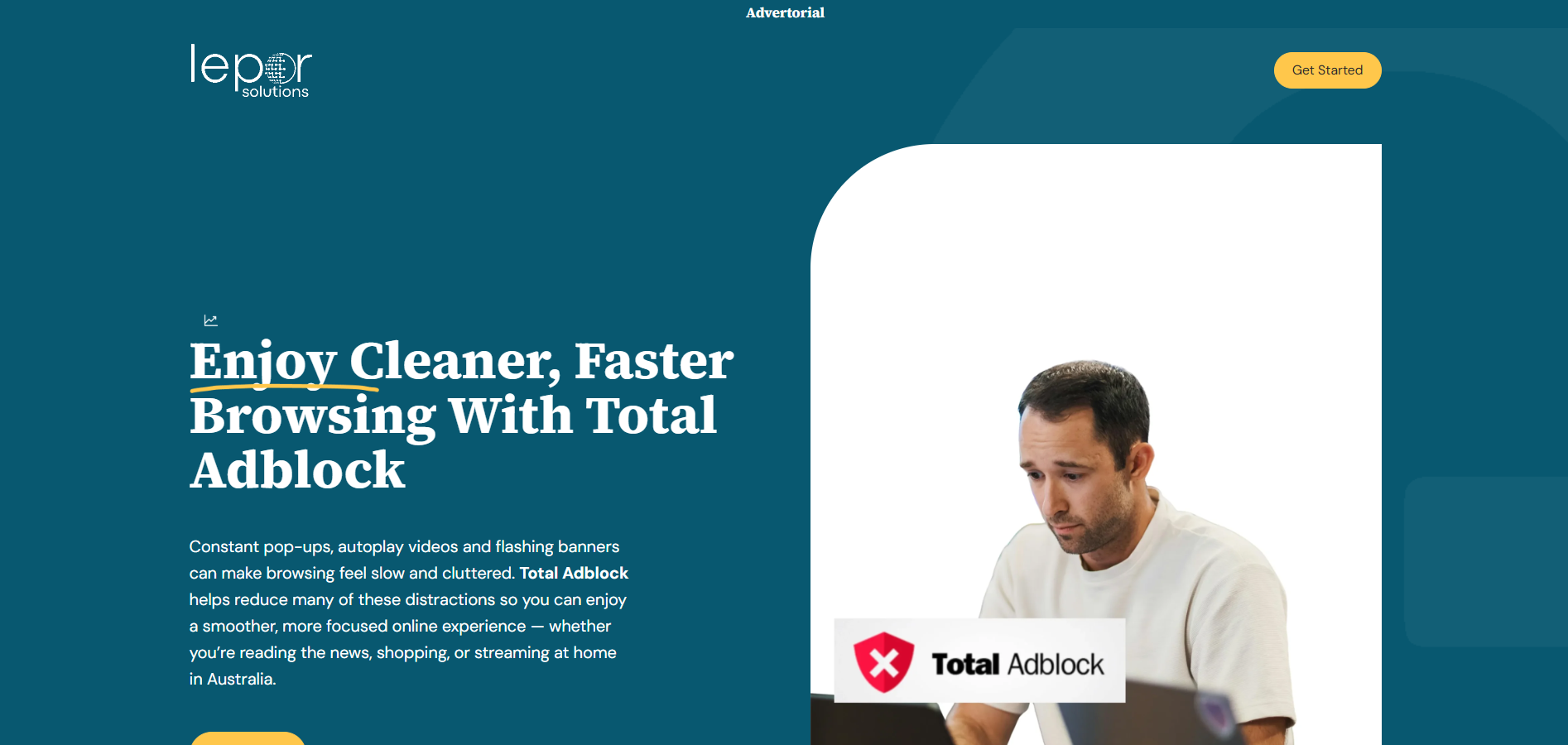 Lepor Solutions website screenshot