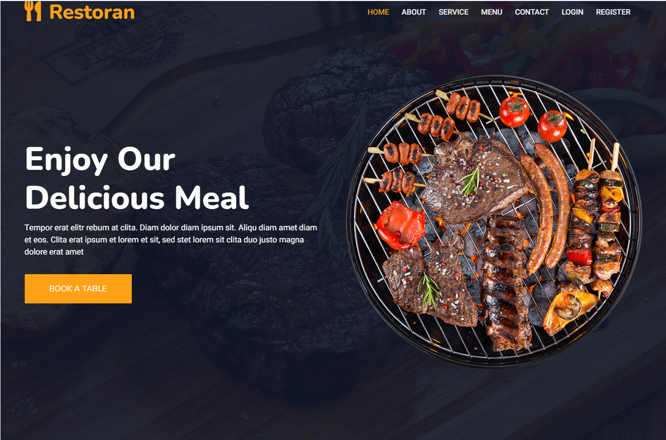 Restaurant Management System screenshot