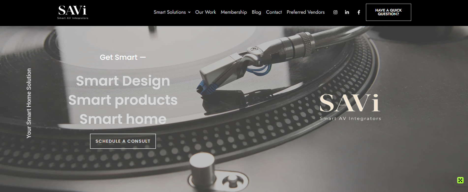 TechSavi website screenshot